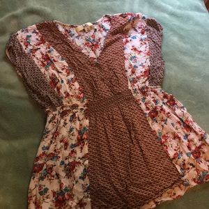 Flowy babydoll top